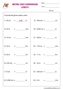 Length – Metric and Customary Units