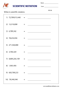 Scientific Notation
