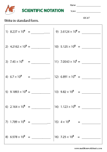 Scientific Notation