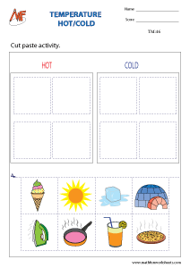 Temperature Worksheets