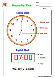 Time Worksheets