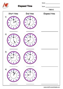 Time Worksheets