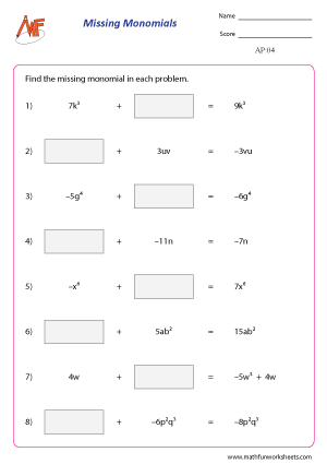 Adding Polynomials