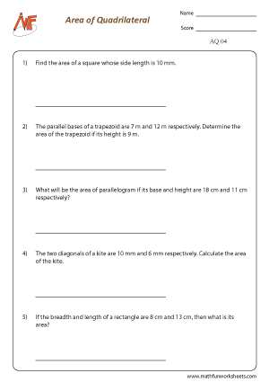 Area of Quadrilateral