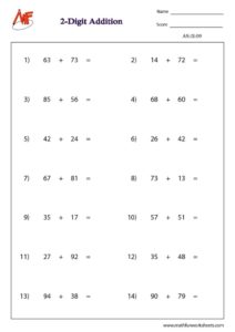 2 -digit Addition