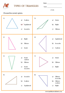Types of Triangles