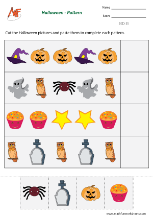 Halloween Worksheets