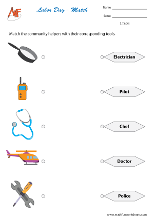 Labor Day Worksheets