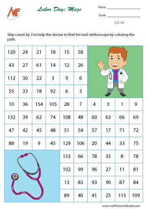 Labor Day Worksheets