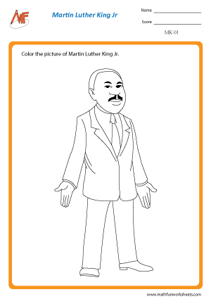 On this web page, free printable worksheets about Martin Luther King Jr.’s biography. Students can easily know information about Martin Luther King Jr. Several activities such as coloring, cut paste activities, word search, arranging the jumbled sentence in order, and more worksheets are included here.