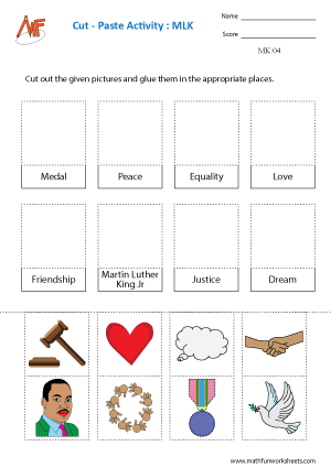 Martin Luther King Worksheets