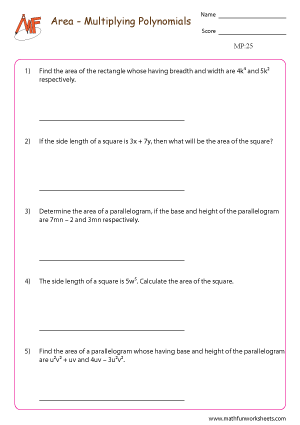 Multiplying Polynomials