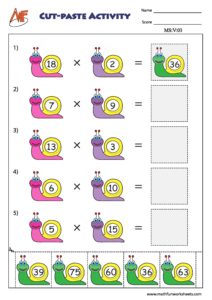 Multiplication Activities