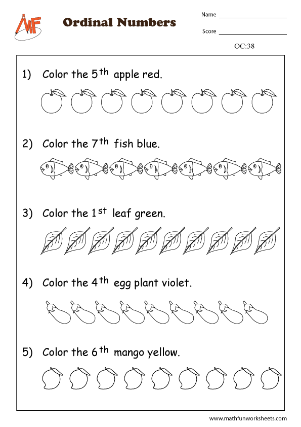 Cardinal & Ordinal Numbers