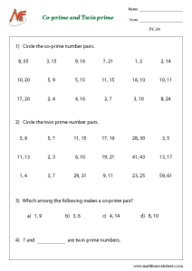 Prime and Composite Numbers