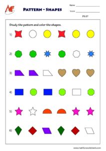 Pattern Worksheets