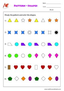 Pattern Worksheets