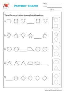 Pattern Worksheets