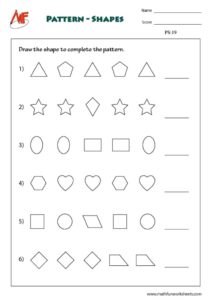 Pattern Worksheets