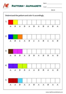 Pattern Worksheets
