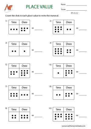 Place Value Worksheets