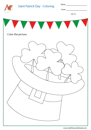 Saint Patrick’s Day Worksheets