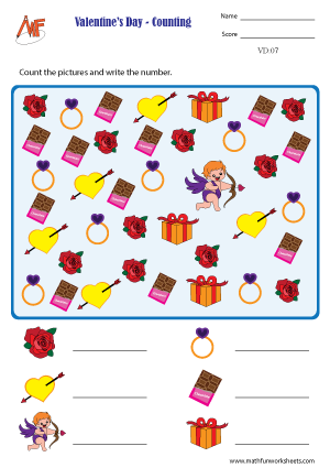 Valentine’s Day Worksheets